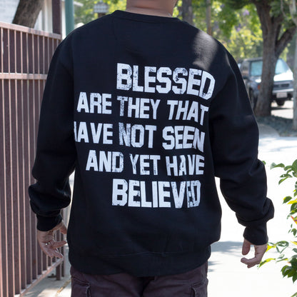 Blessed Are They Crewneck Sweater