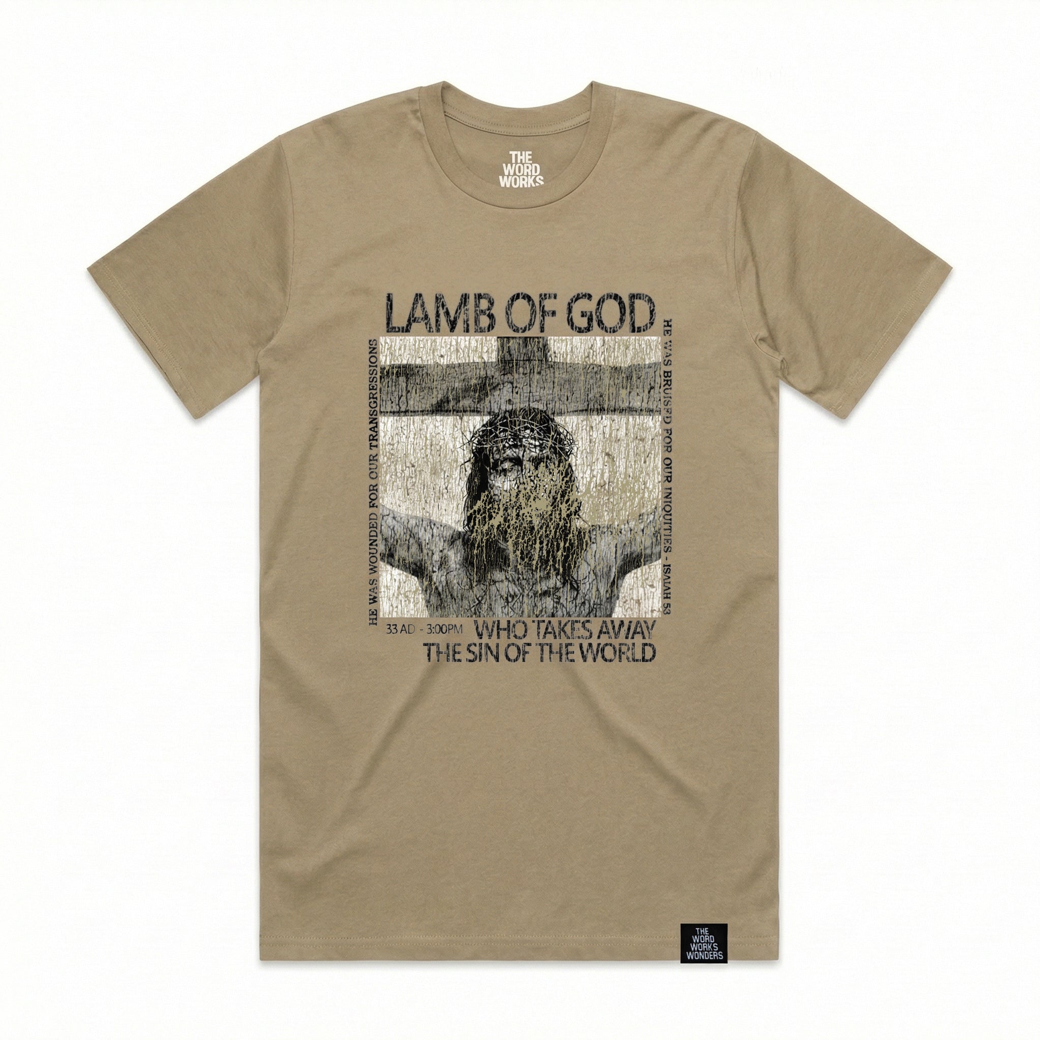 Lamb of God Tee – The Word Works Wonders